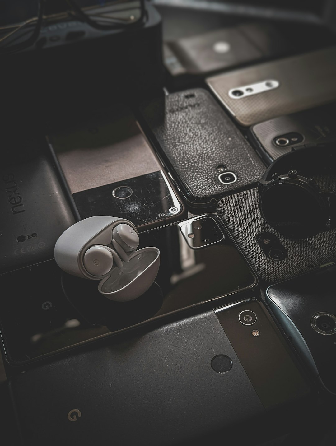a close up of a camera