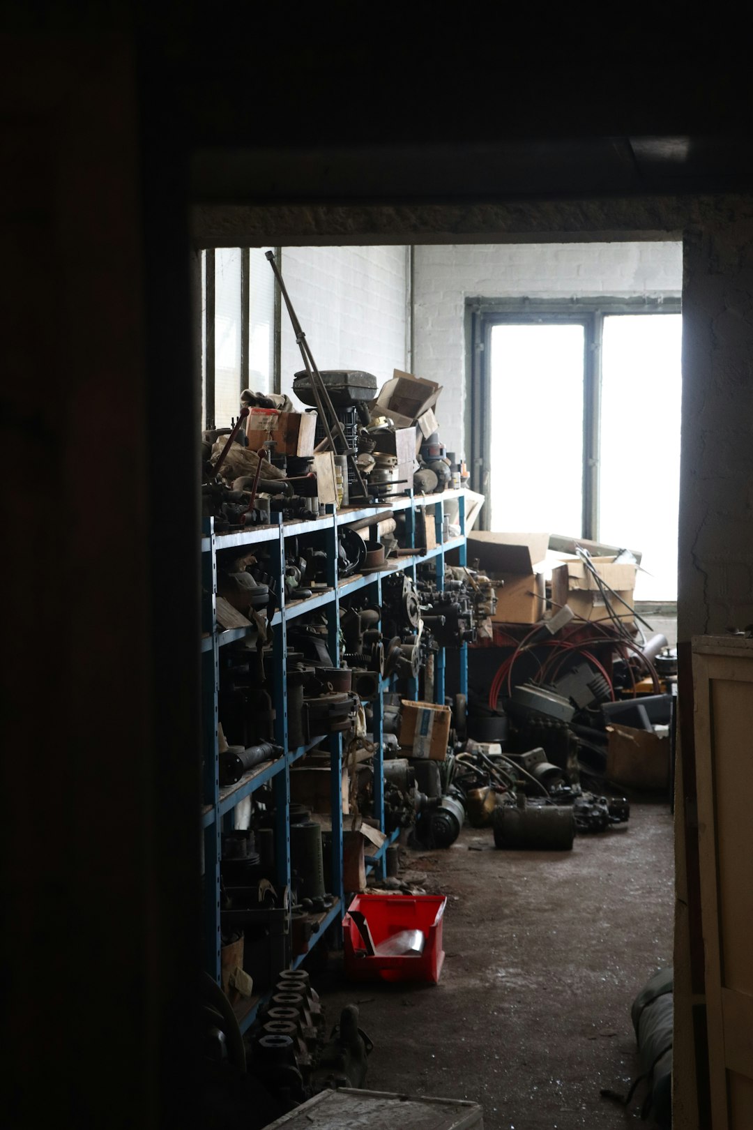 a room filled with lots of different types of shoes