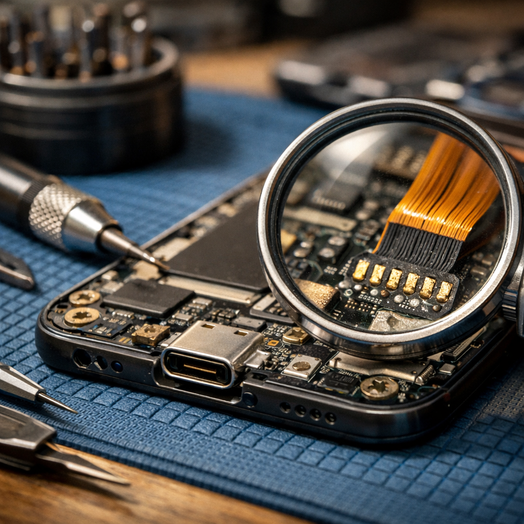 Cum verifici dacă un telefon are problemă de semnal din antenă, din placa de bază sau din rețea — ilustrație 1